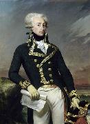 Marie-Joseph Paul Yves Gilbert du Motier, marquis de La Fayette (1757-1834), represente en 1792 Joseph-Desire Court
